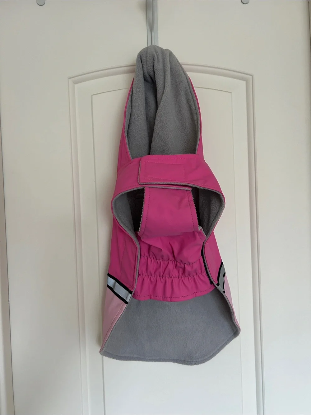 Fleece Lined Hooded Raincoat for Dogs